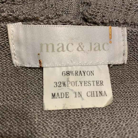 (Anthro) Mac & Jac Cowlneck Light Sweater Vest Sz Medium - Picture 6 of 6